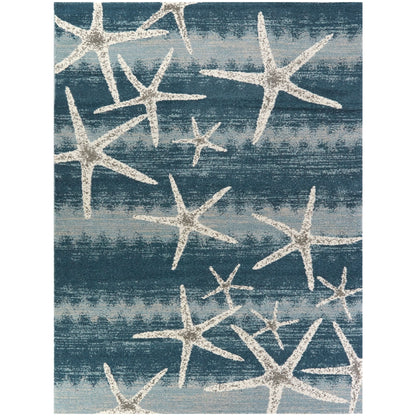Tappeto Martin Coastal Starfish Stripe