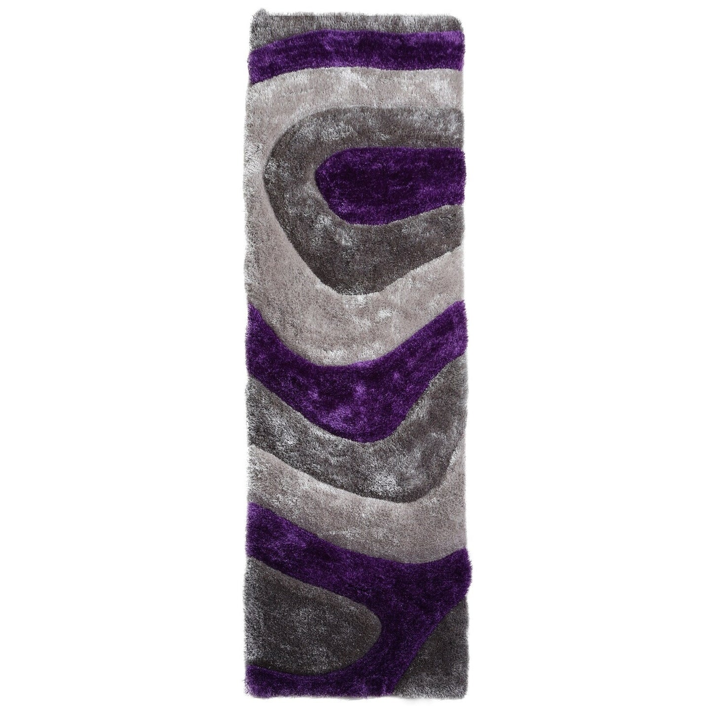 Tappeto dal design astratto Mateos Shag