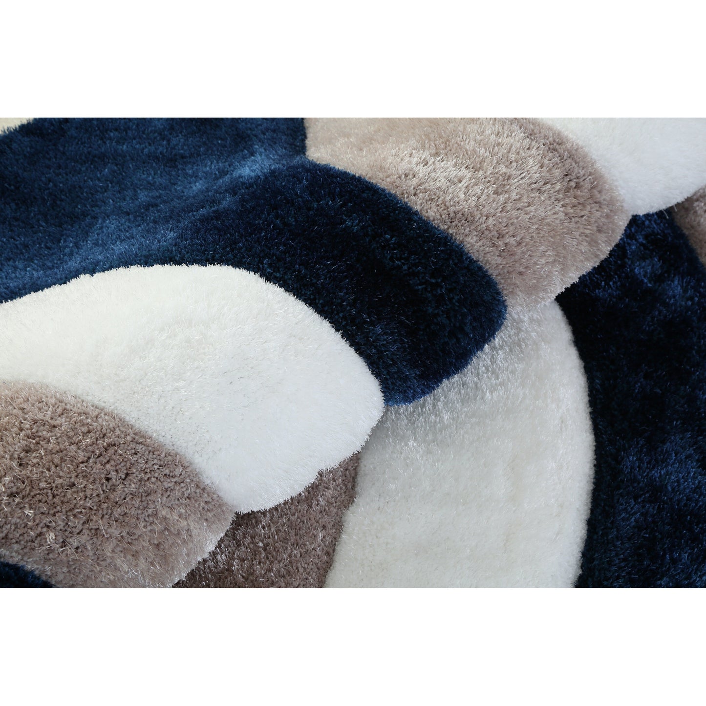 Tappeto dal design astratto Mateos Shag