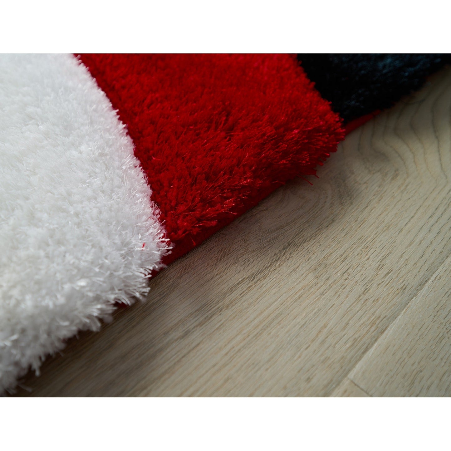 Tappeto dal design astratto Mateos Shag