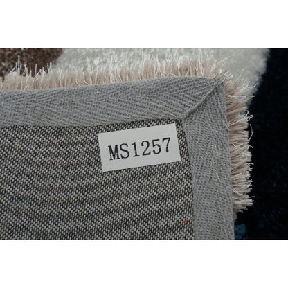 Tappeto dal design astratto Mateos Shag