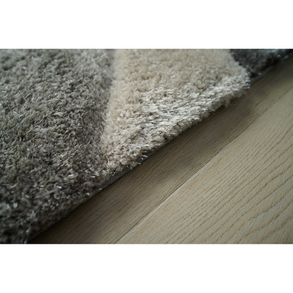 Tappeto dal design astratto Mateos Shag