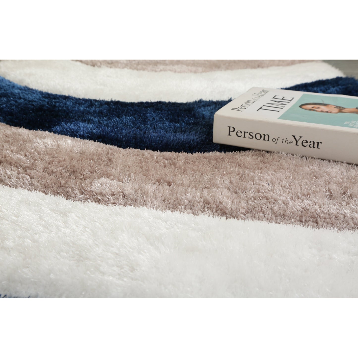 Tappeto dal design astratto Mateos Shag