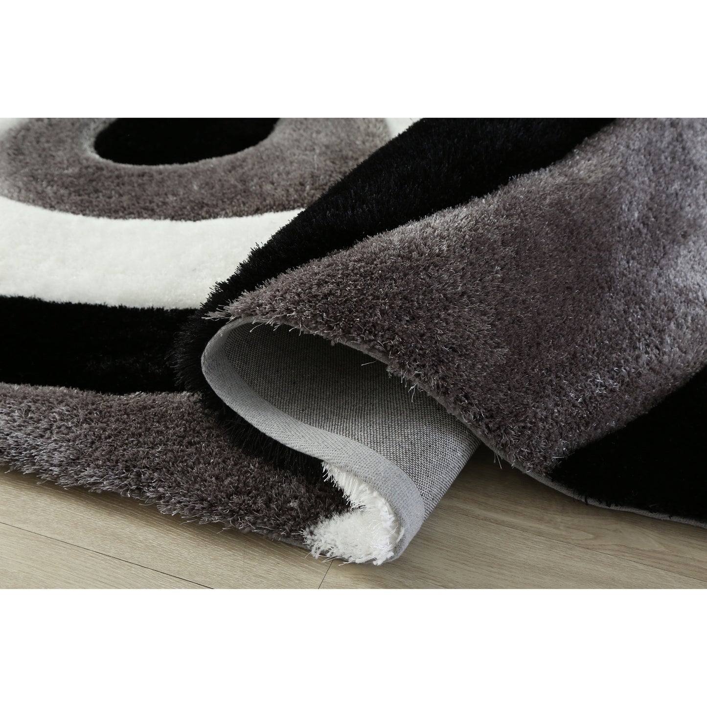 Tappeto dal design astratto Mateos Shag