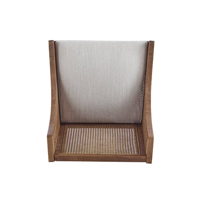 Sedie da pranzo imbottite in canna e legno Maurers (set di 2) di Christopher Knight Home