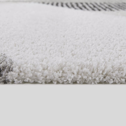 Tappeto Merril Mid-Century Modern Color Block Shag