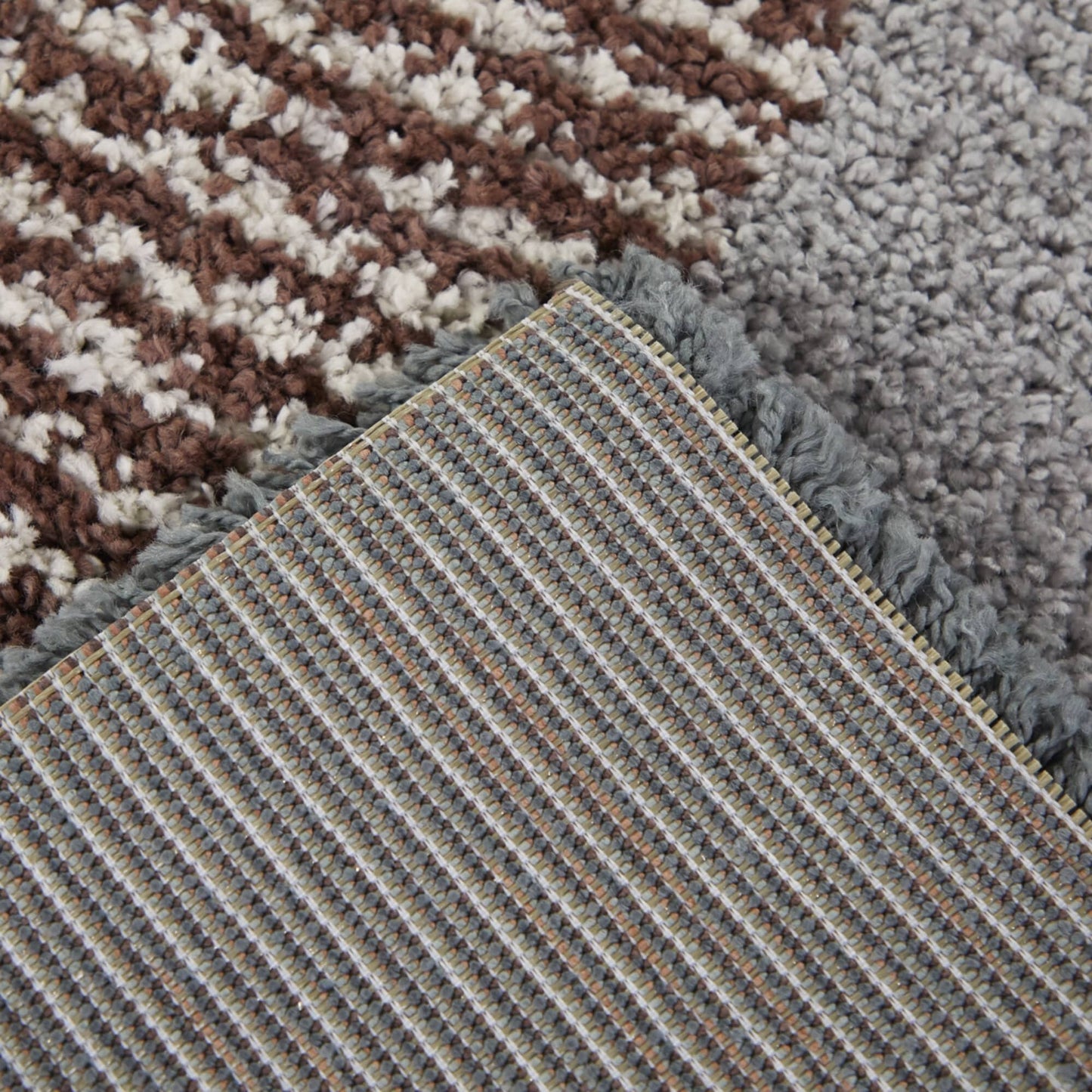 Tappeto Merril Mid-Century Modern Color Block Shag