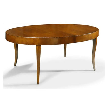 Tavolo da pranzo allungabile con gambe affusolate ovali Luxe