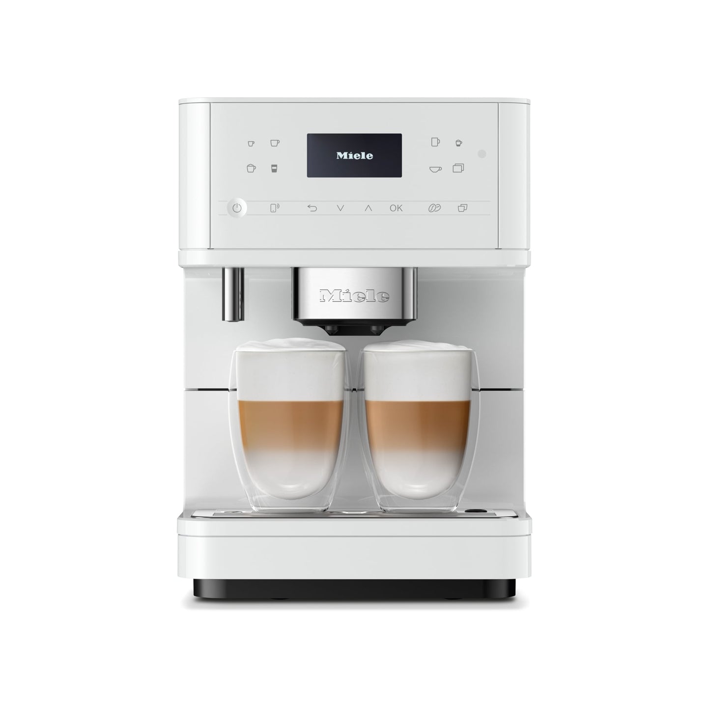 Miele CM 6160 MilkPerfection Sistema da banco per caffè - Bianco loto