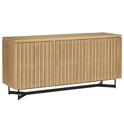 Credenza moderna a coste Morel Brown