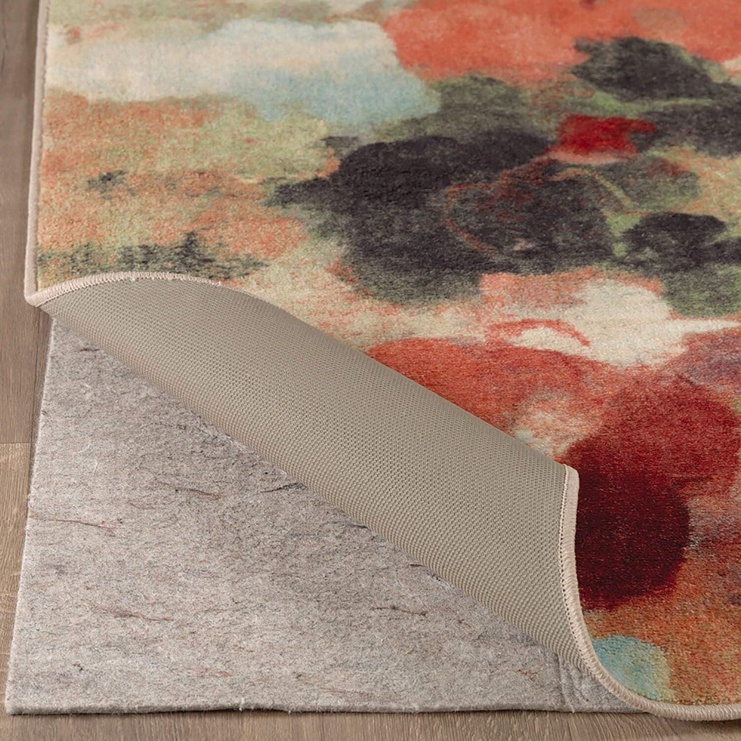 Tappeto da giardino con motivi floreali astratti colorati Mohawk Home