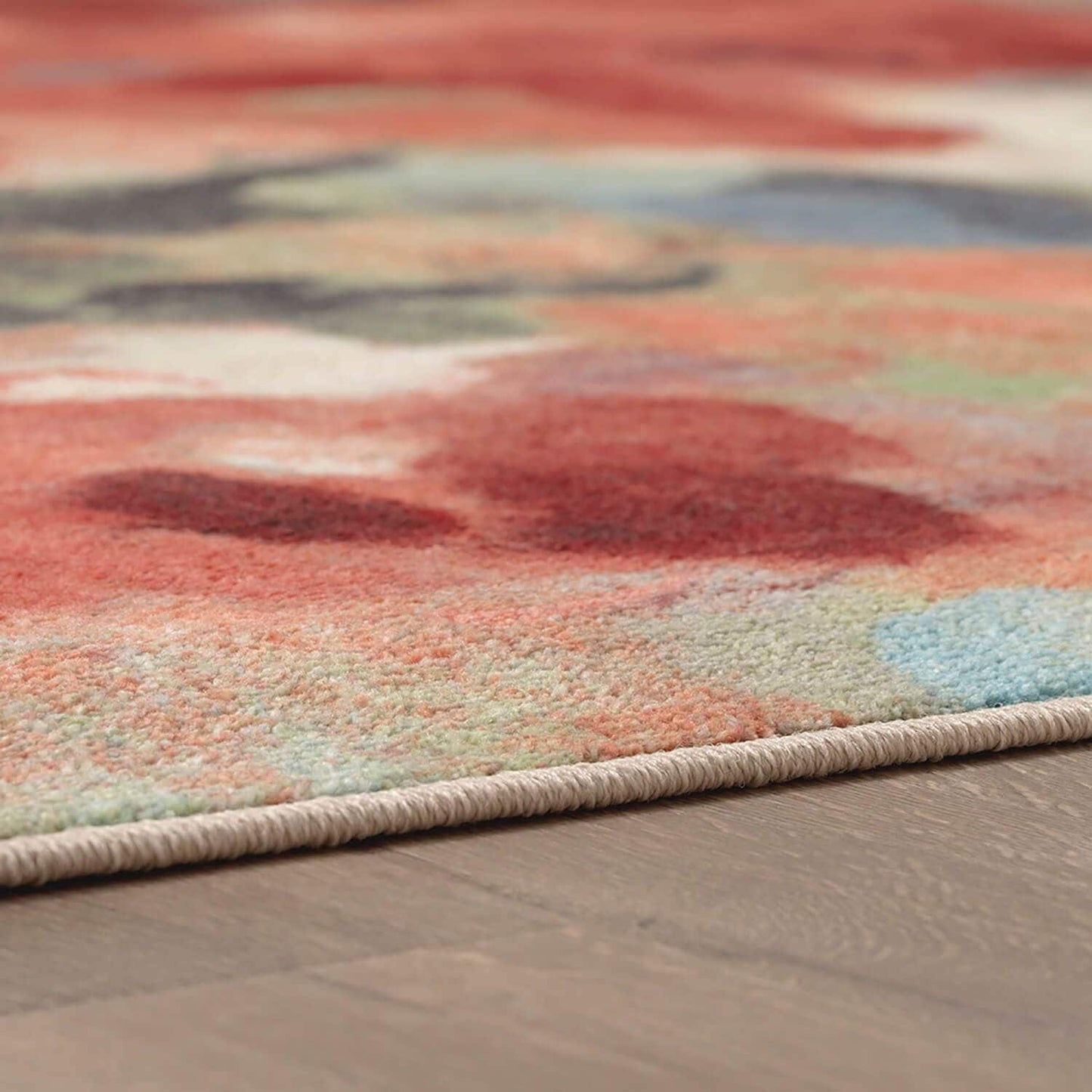 Tappeto da giardino con motivi floreali astratti colorati Mohawk Home