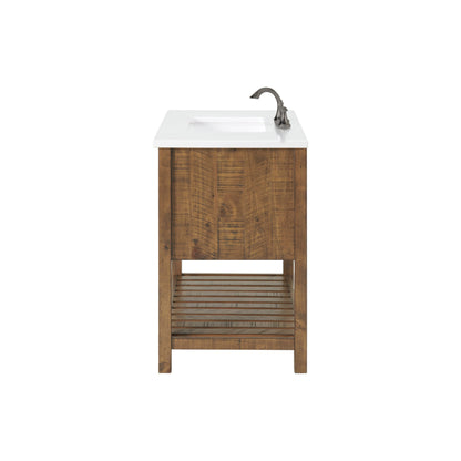 Mobile bagno singolo Monterey 37 Farmhouse con piano