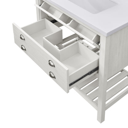 Mobile bagno singolo Monterey 37 Farmhouse con piano