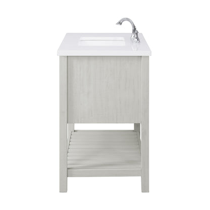 Mobile bagno singolo Monterey 37 Farmhouse con piano