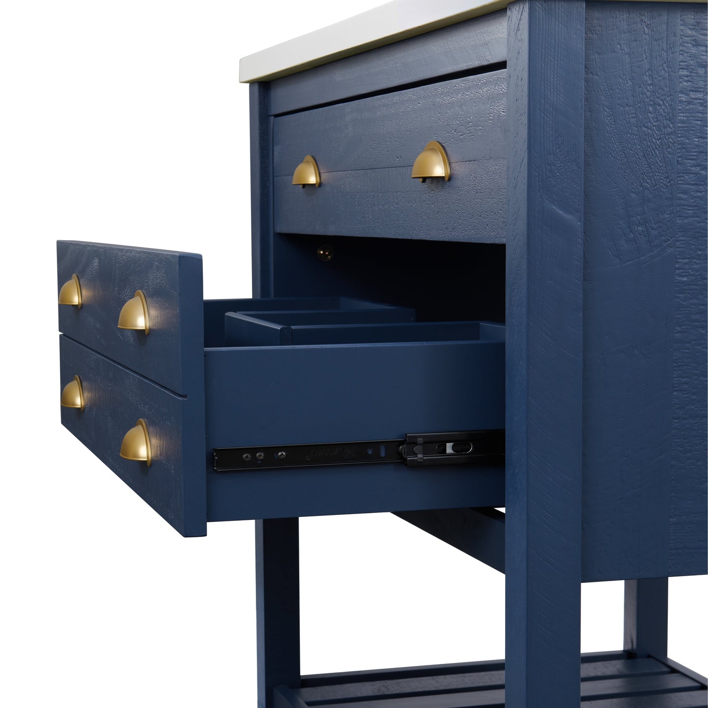 Mobile bagno singolo Monterey 37 Farmhouse con piano