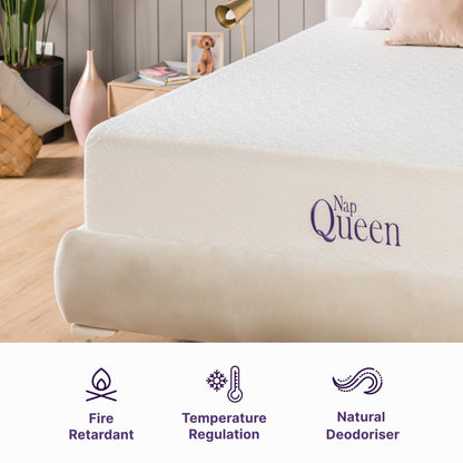 Materasso in memory foam con gel rinfrescante NapQueen Elizabeth 10