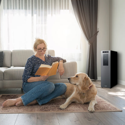 Frigorifero per vino Newair Shadow-T Series, doppia zona di temperatura per 18 bottiglie, indipendente, termoelettrico, controllo digitale