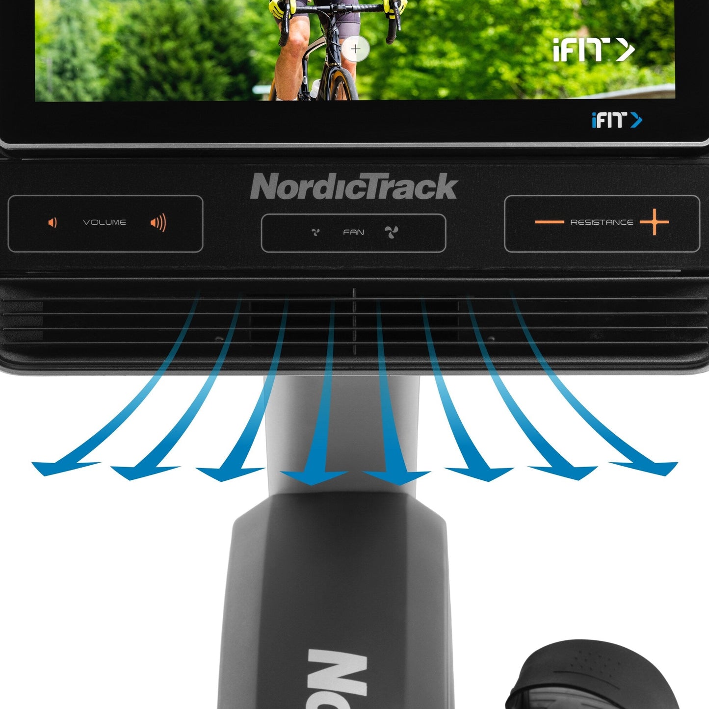 NordicTrack Commercial Series R35; cyclette reclinata con touchscreen da 14 pollici abilitata per iFIT