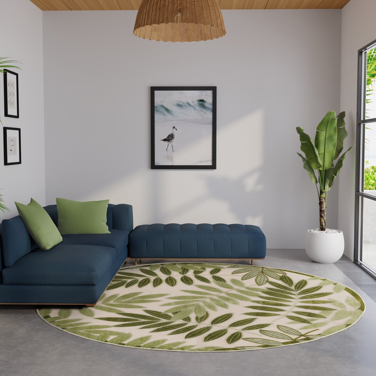 Tappeto floreale per interni/esterni Nourison Alice