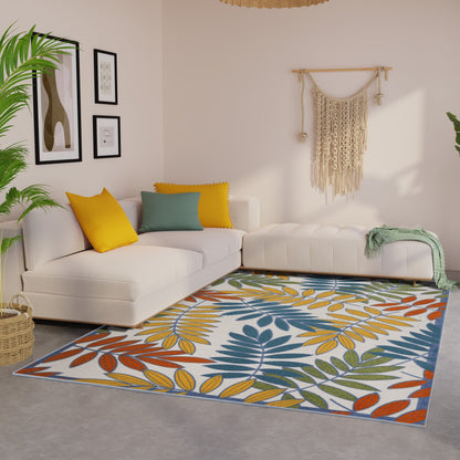 Tappeto floreale per interni/esterni Nourison Alice