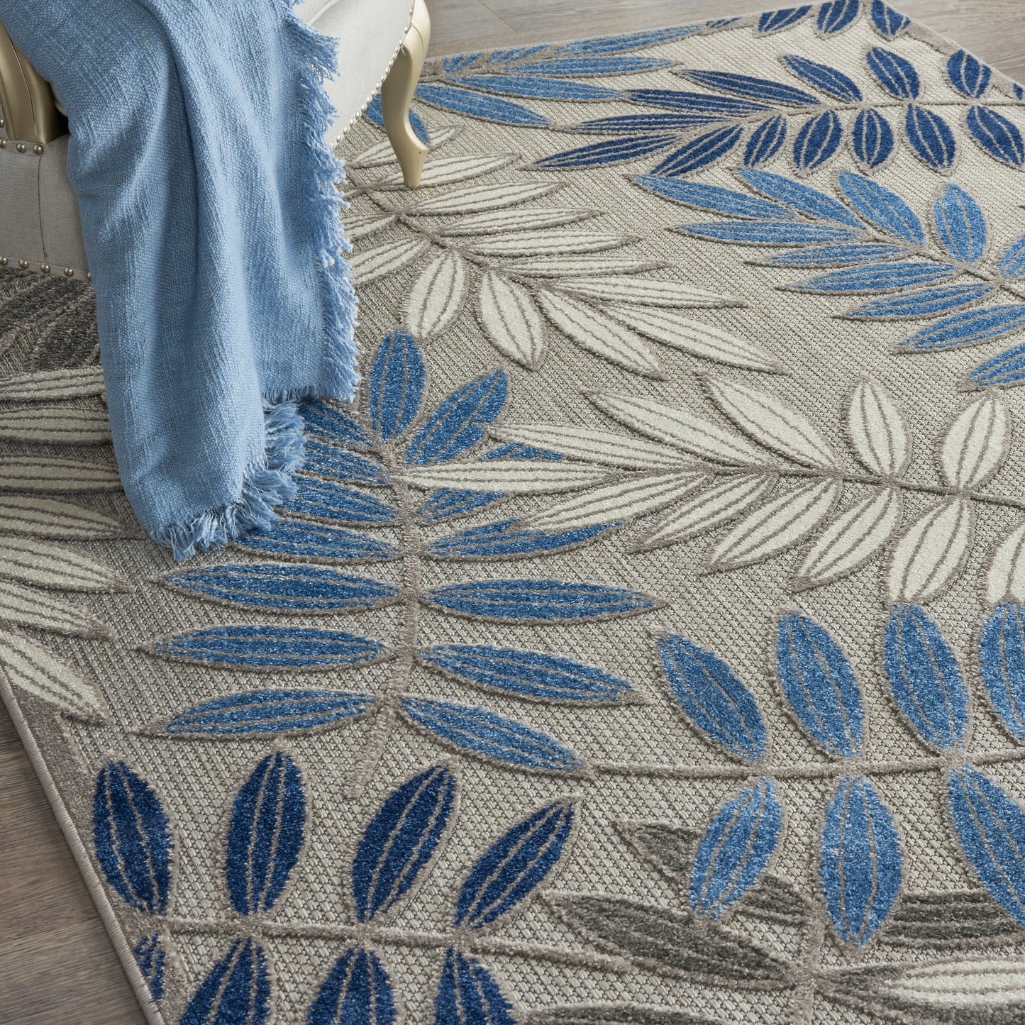 Tappeto floreale per interni/esterni Nourison Alice