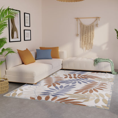 Tappeto floreale per interni/esterni Nourison Alice