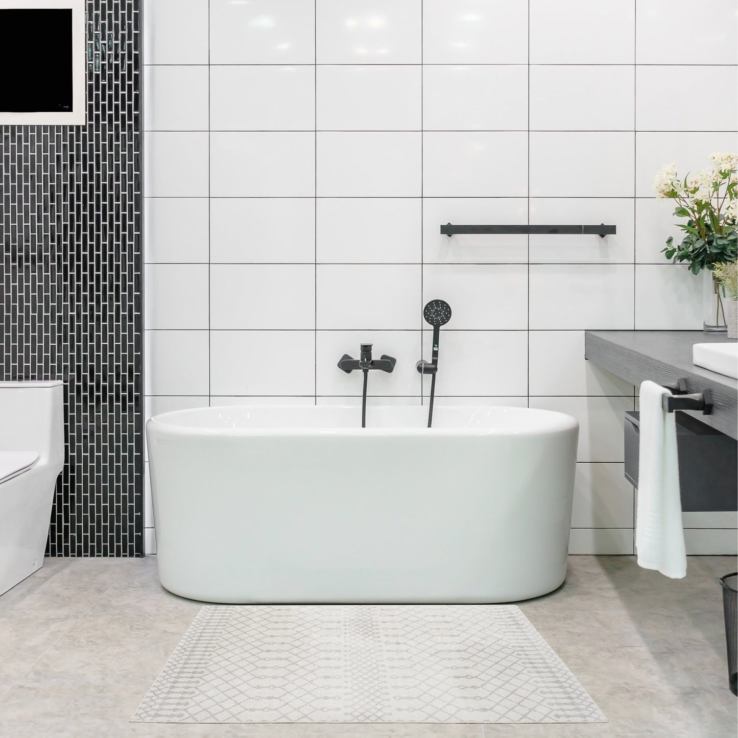 Tappeto marocchino lavabile in lavatrice Nourison Astra