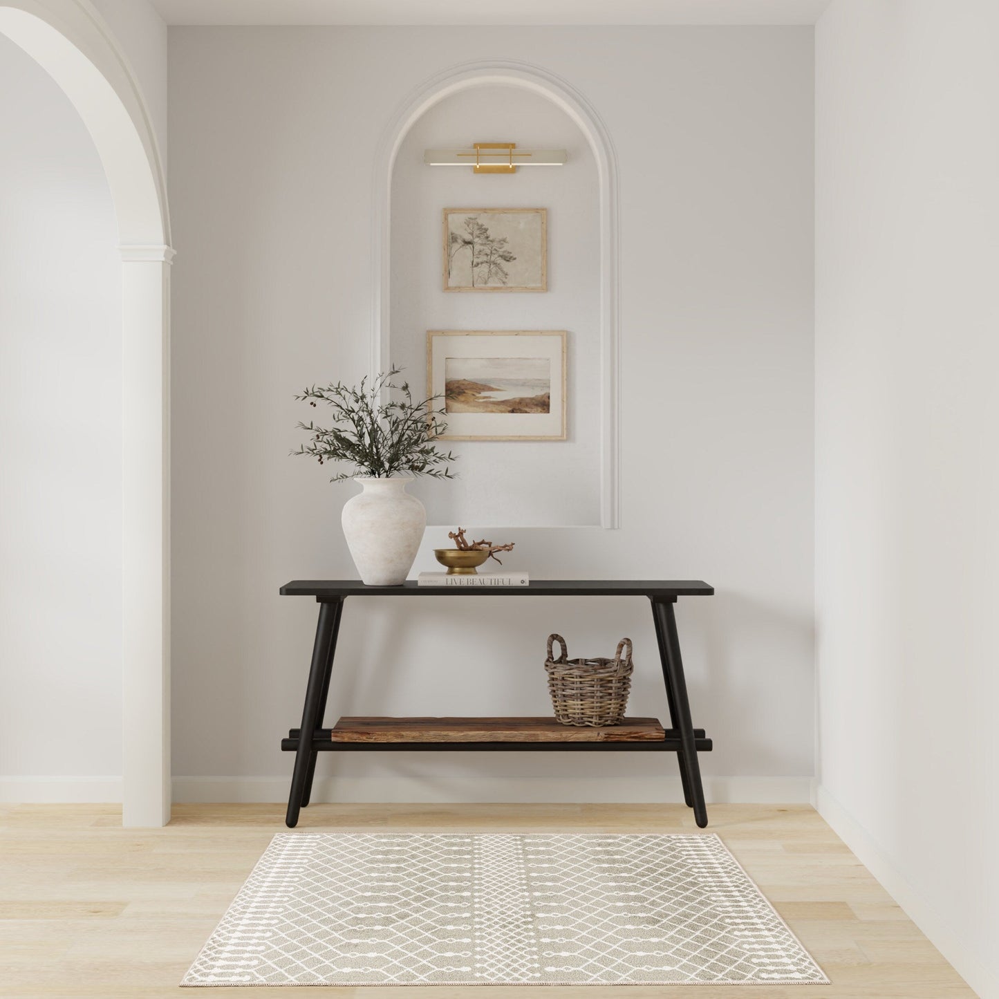 Tappeto marocchino lavabile in lavatrice Nourison Astra