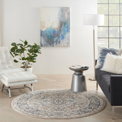 Tappeto persiano Nourison Concerto Classic con medaglione.