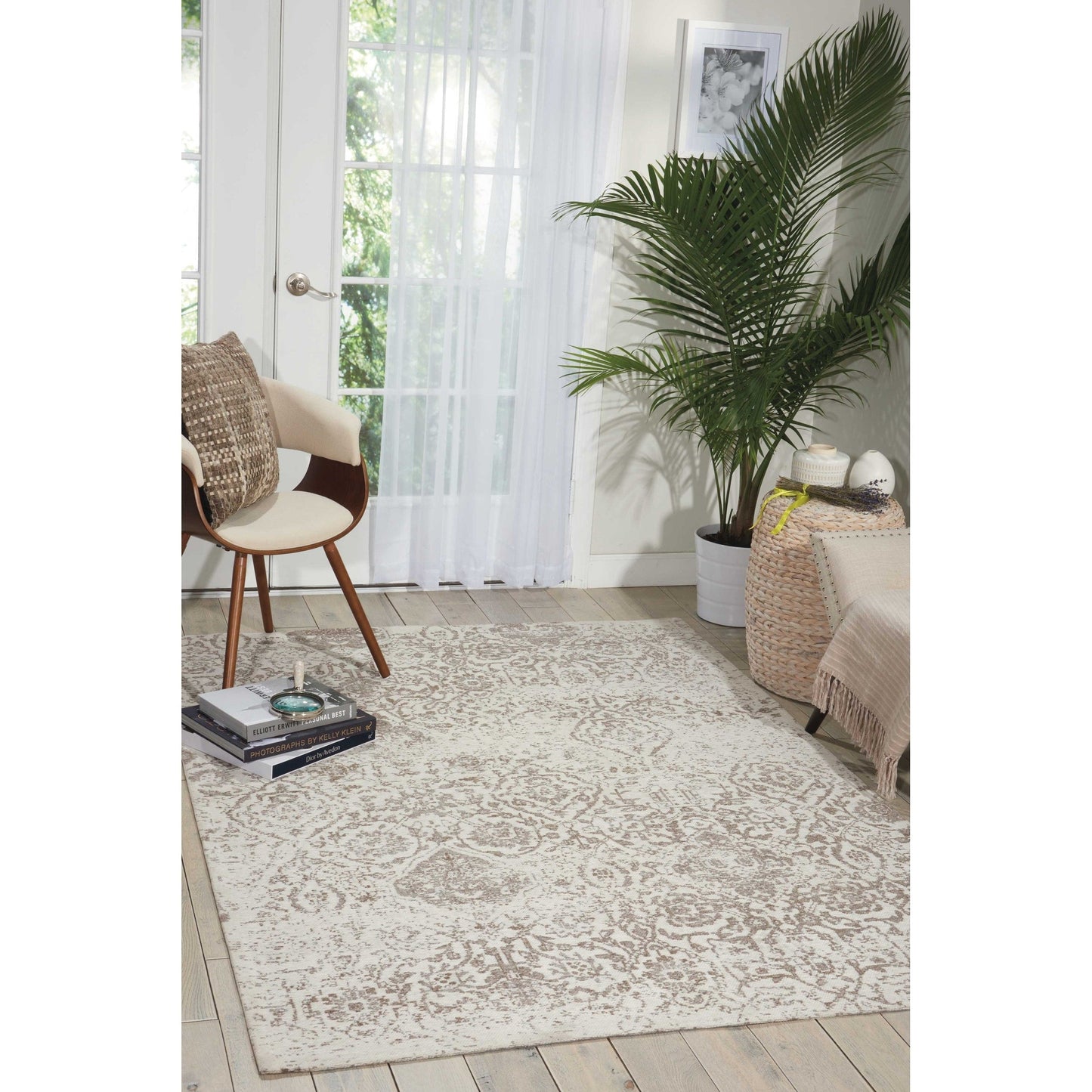 Tappeto contemporaneo Nourison Damask Distressed