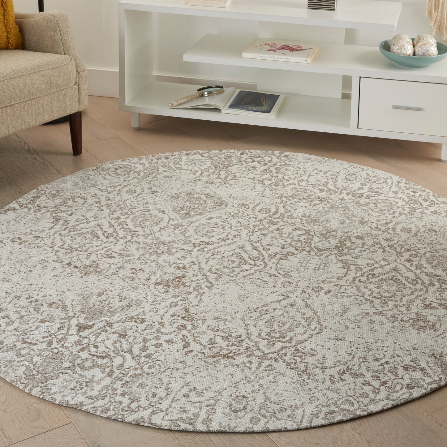 Tappeto contemporaneo Nourison Damask Distressed