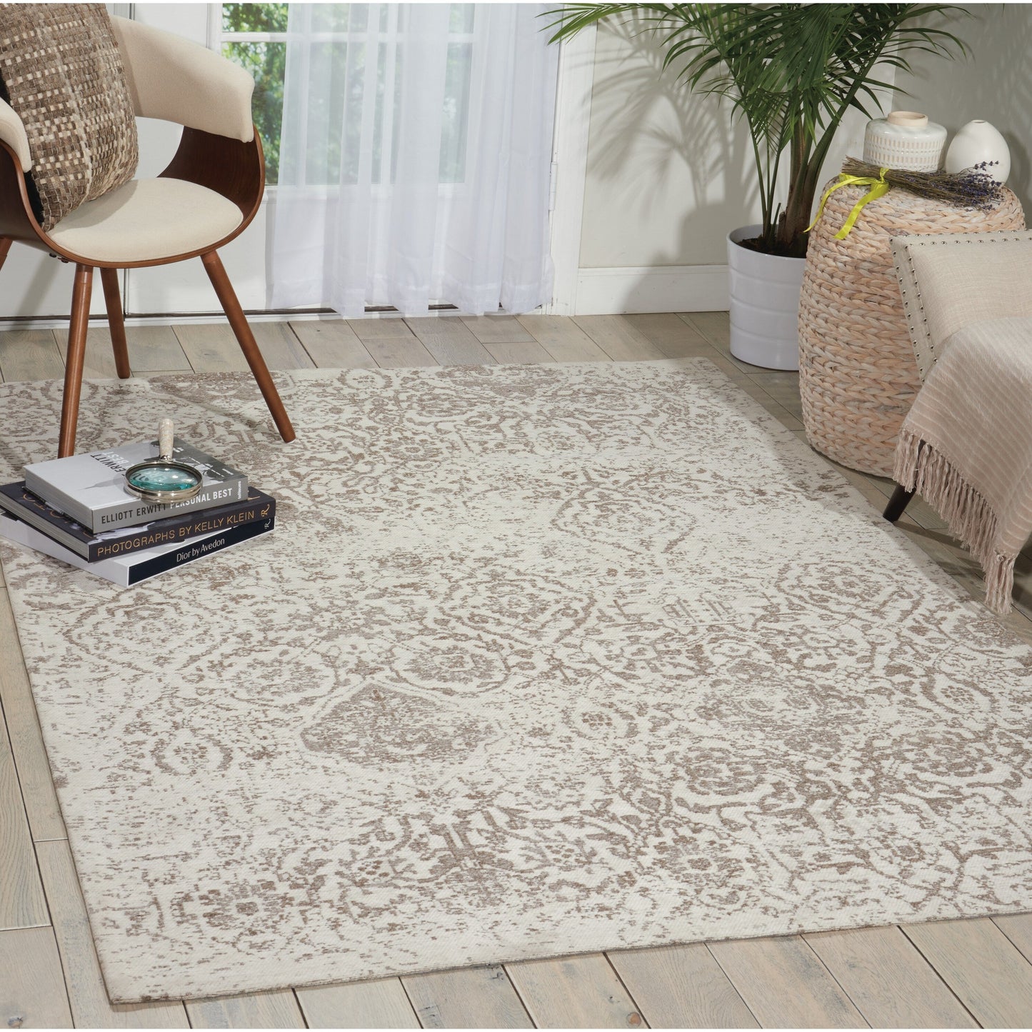 Tappeto contemporaneo Nourison Damask Distressed