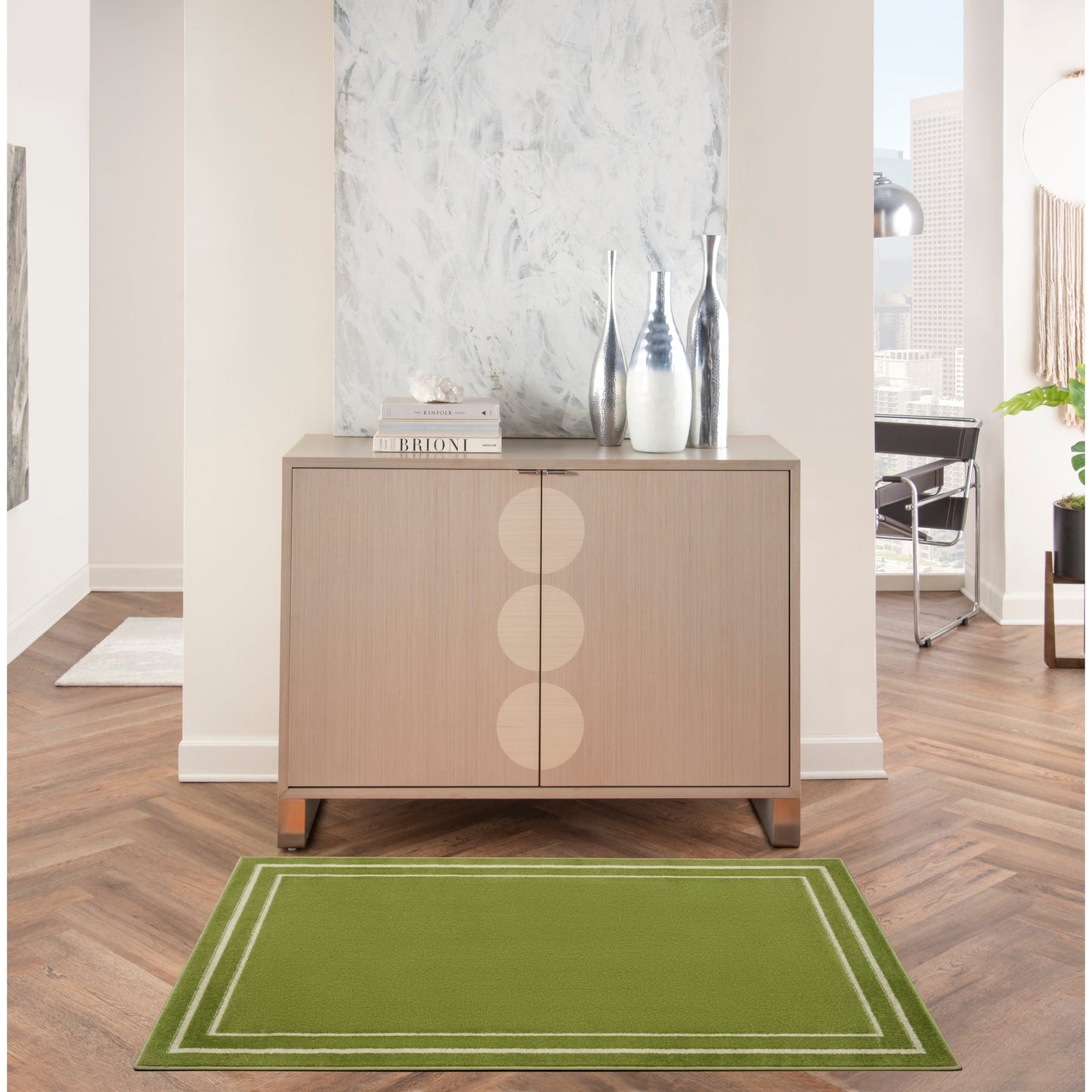 Tappeto solido per interni/esterni Nourison Essentials