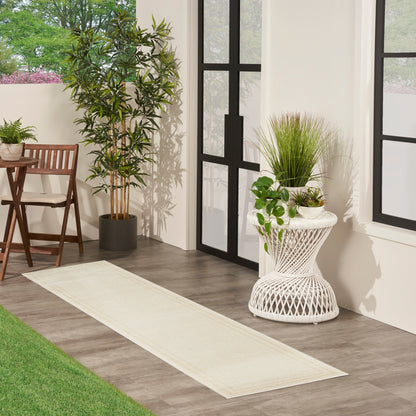 Tappeto solido per interni/esterni Nourison Sandy