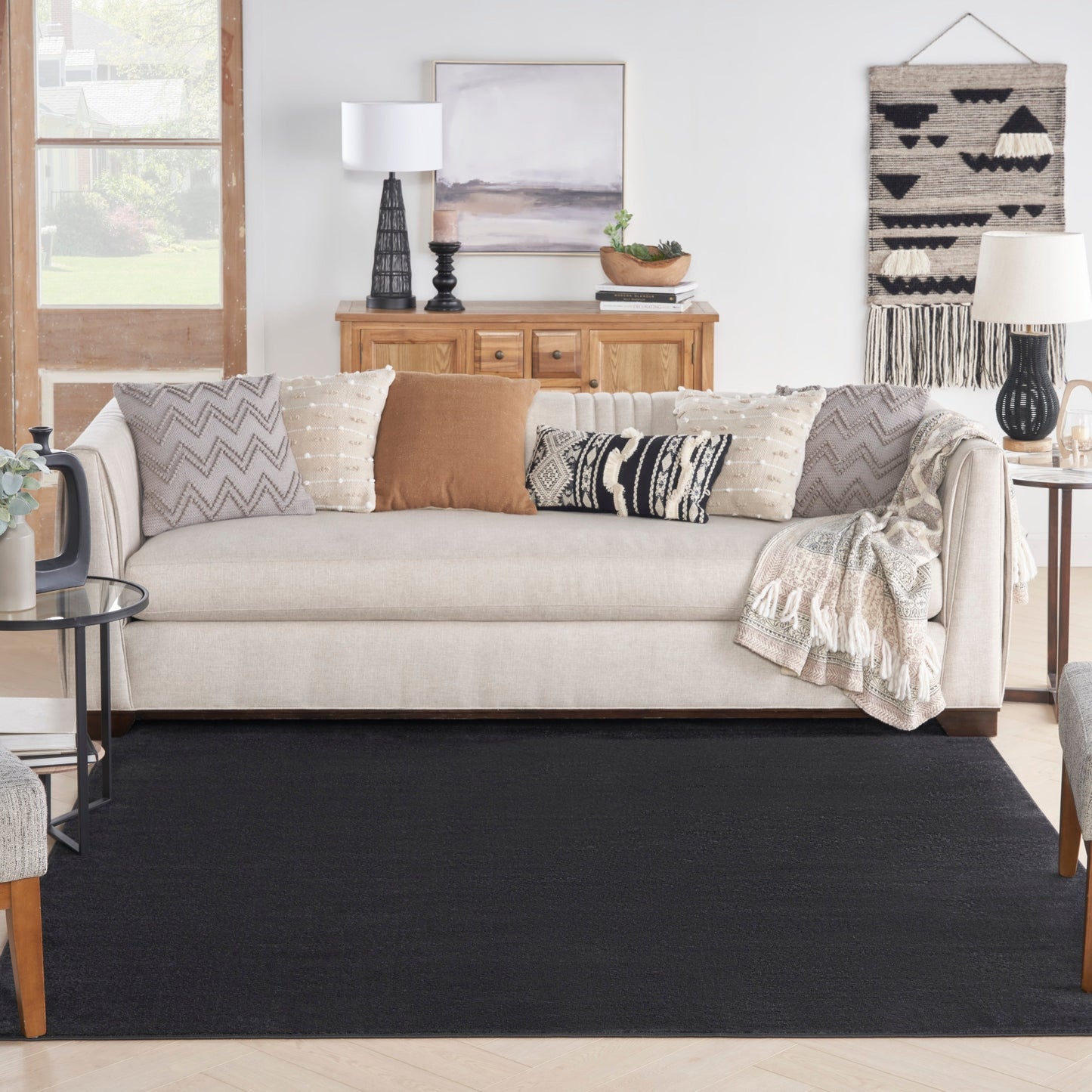 Tappeto moderno Nourison per interni/esterni