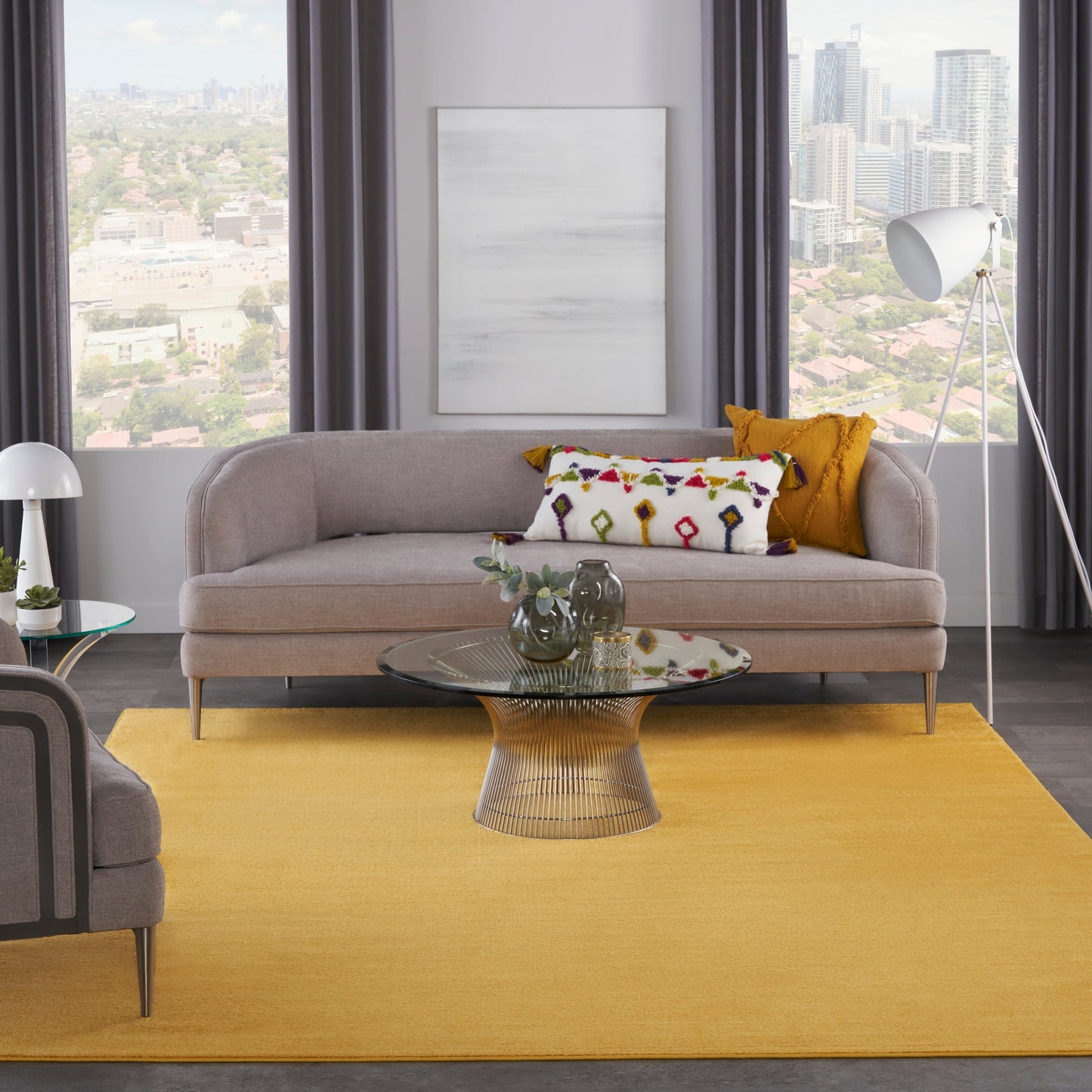 Tappeto moderno Nourison per interni/esterni