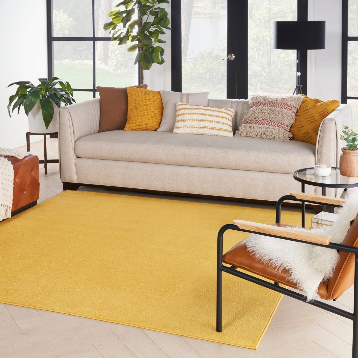 Tappeto moderno Nourison per interni/esterni