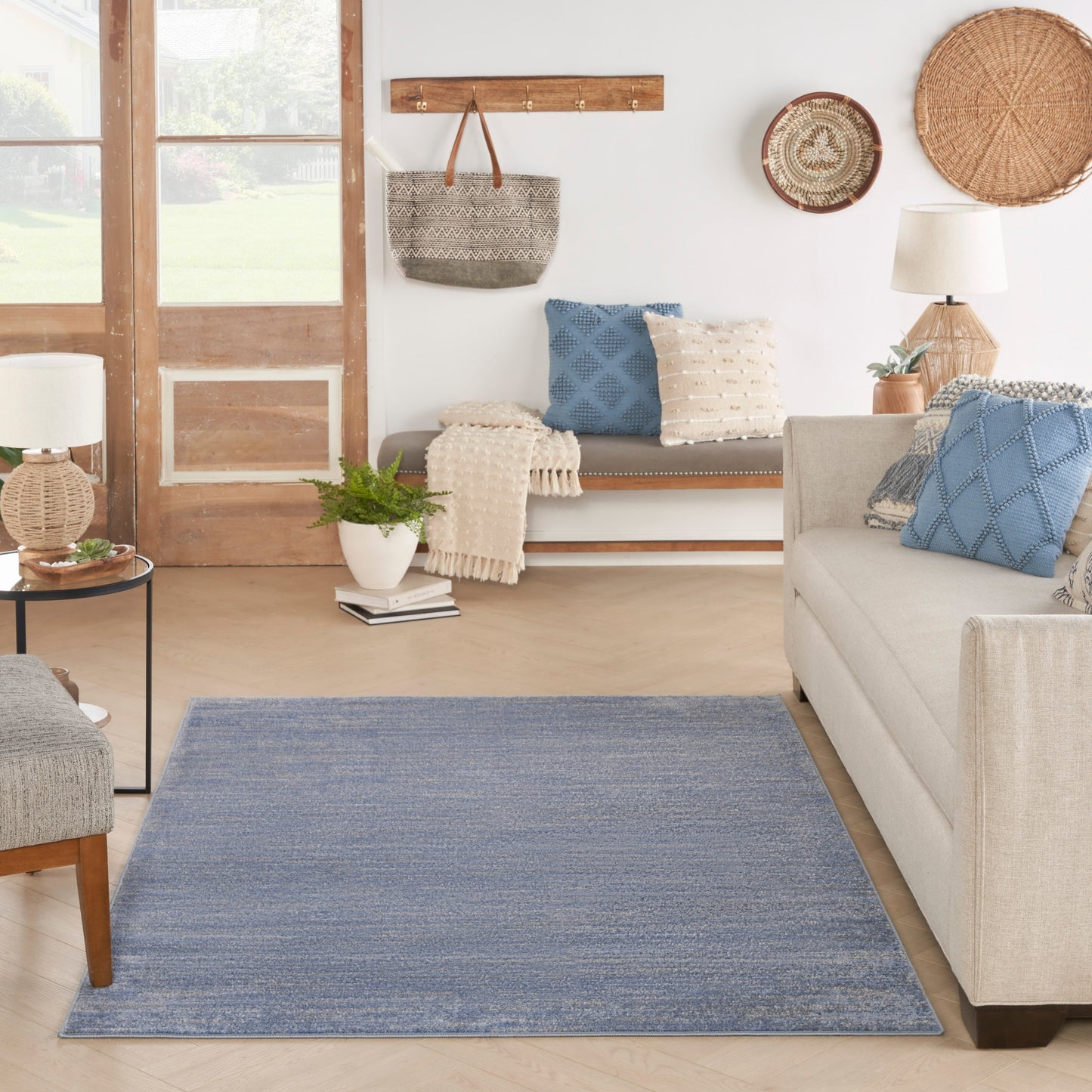 Tappeto moderno Nourison per interni/esterni