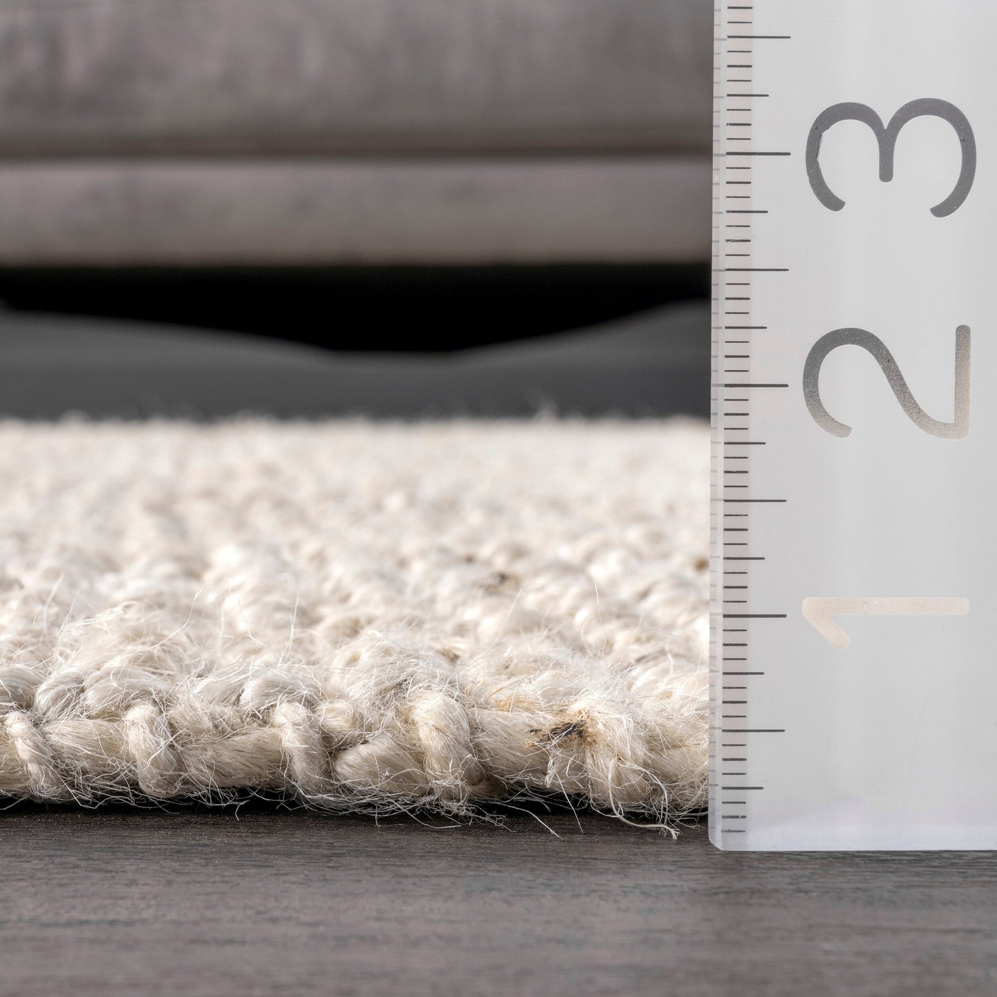 Tappeto Nuloom Ashli ​​Solid Farmhouse in iuta