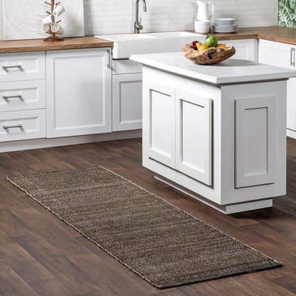 Tappeto classico in misto iuta Nuloom Jacky