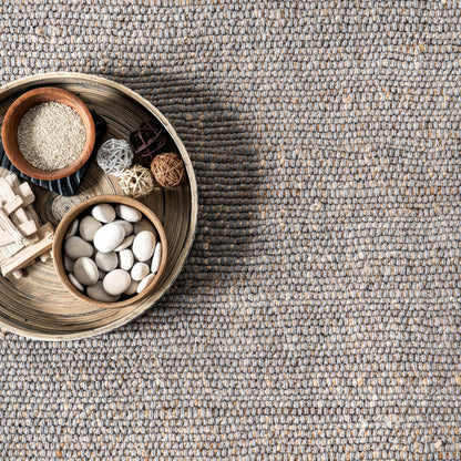 Tappeto classico in misto iuta Nuloom Jacky