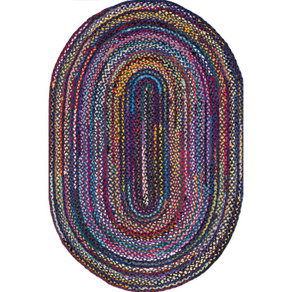 Tappeto bohémien intrecciato a mano Nuloom Tammara