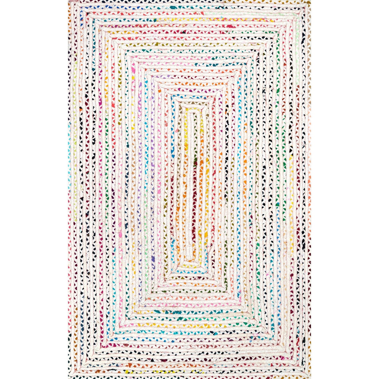 Tappeto bohémien intrecciato a mano Nuloom Tammara