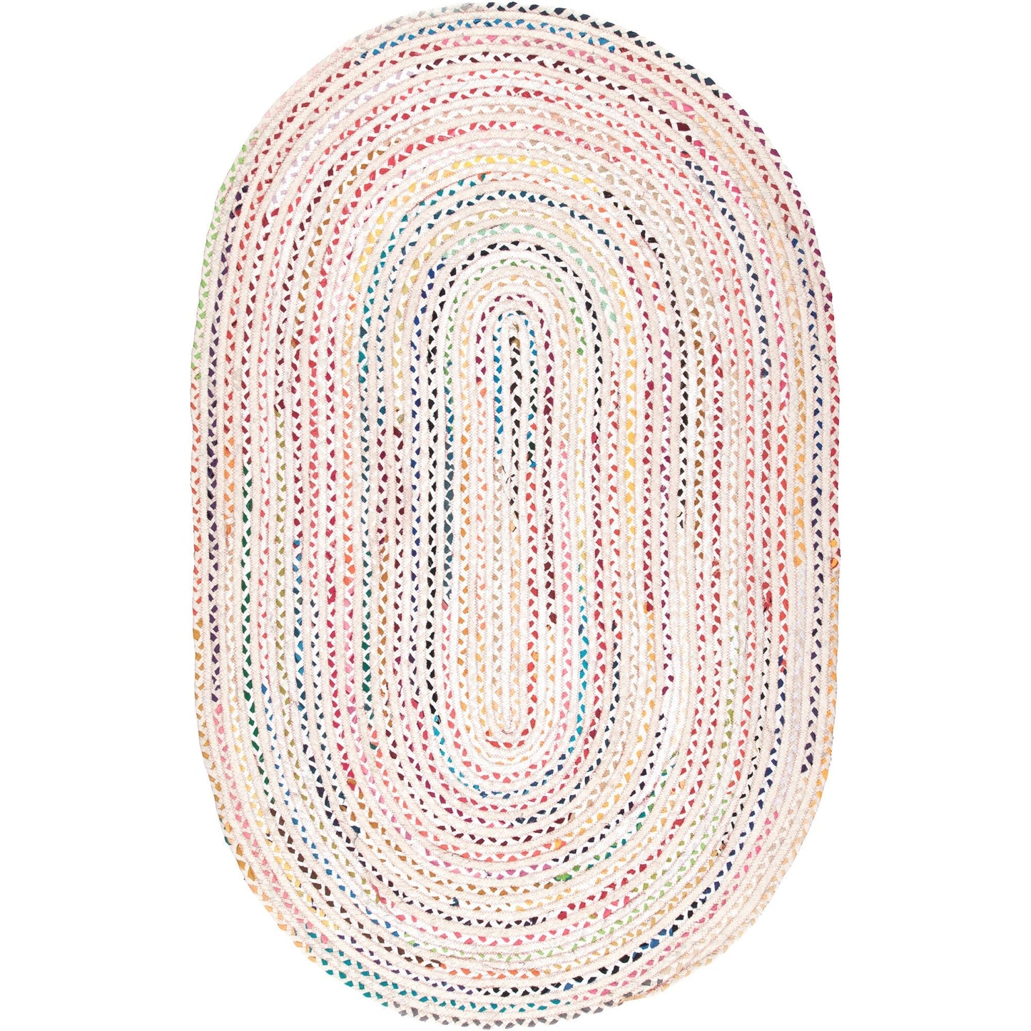 Tappeto bohémien intrecciato a mano Nuloom Tammara