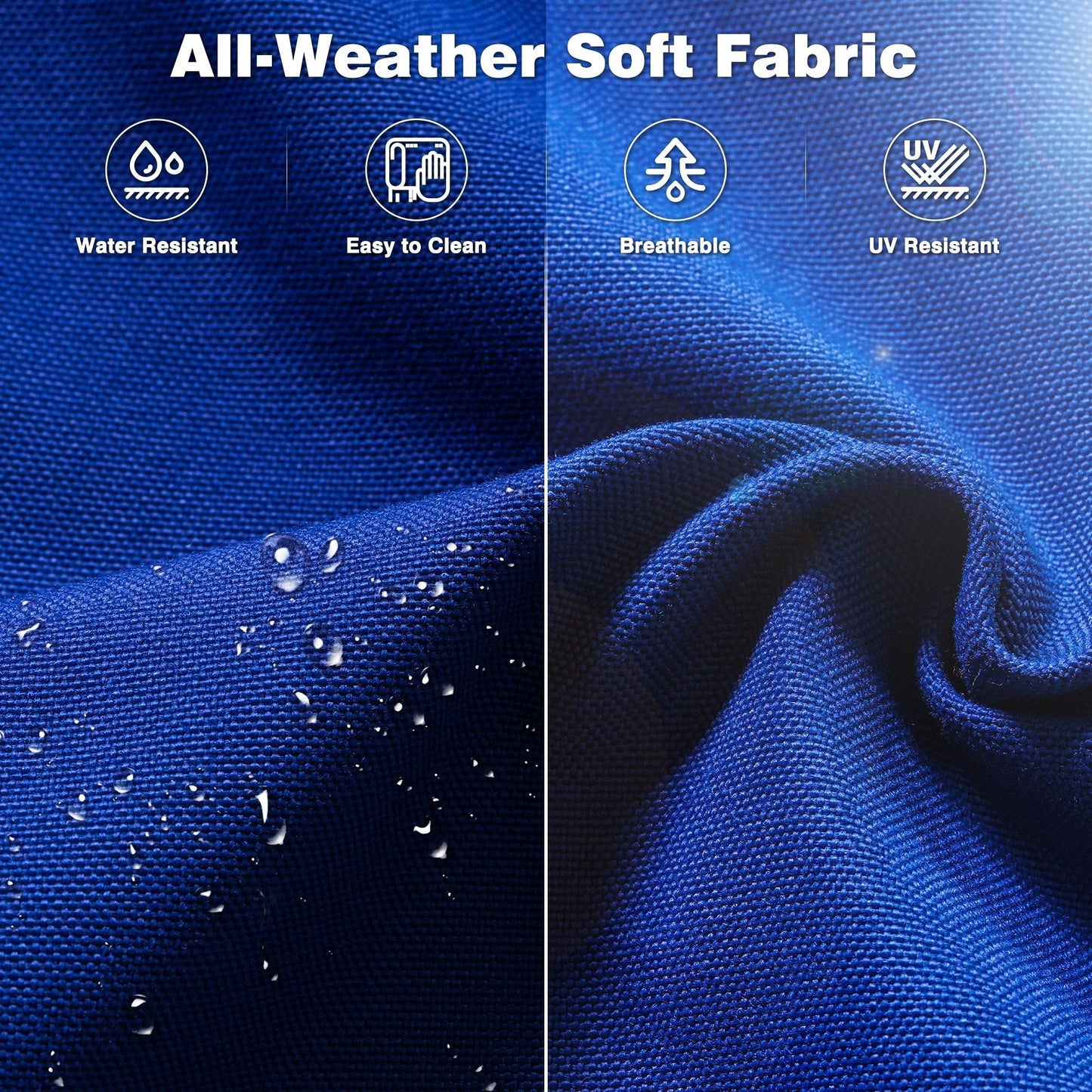 Set di 8 sedie girevoli in vimini per patio OVIOS