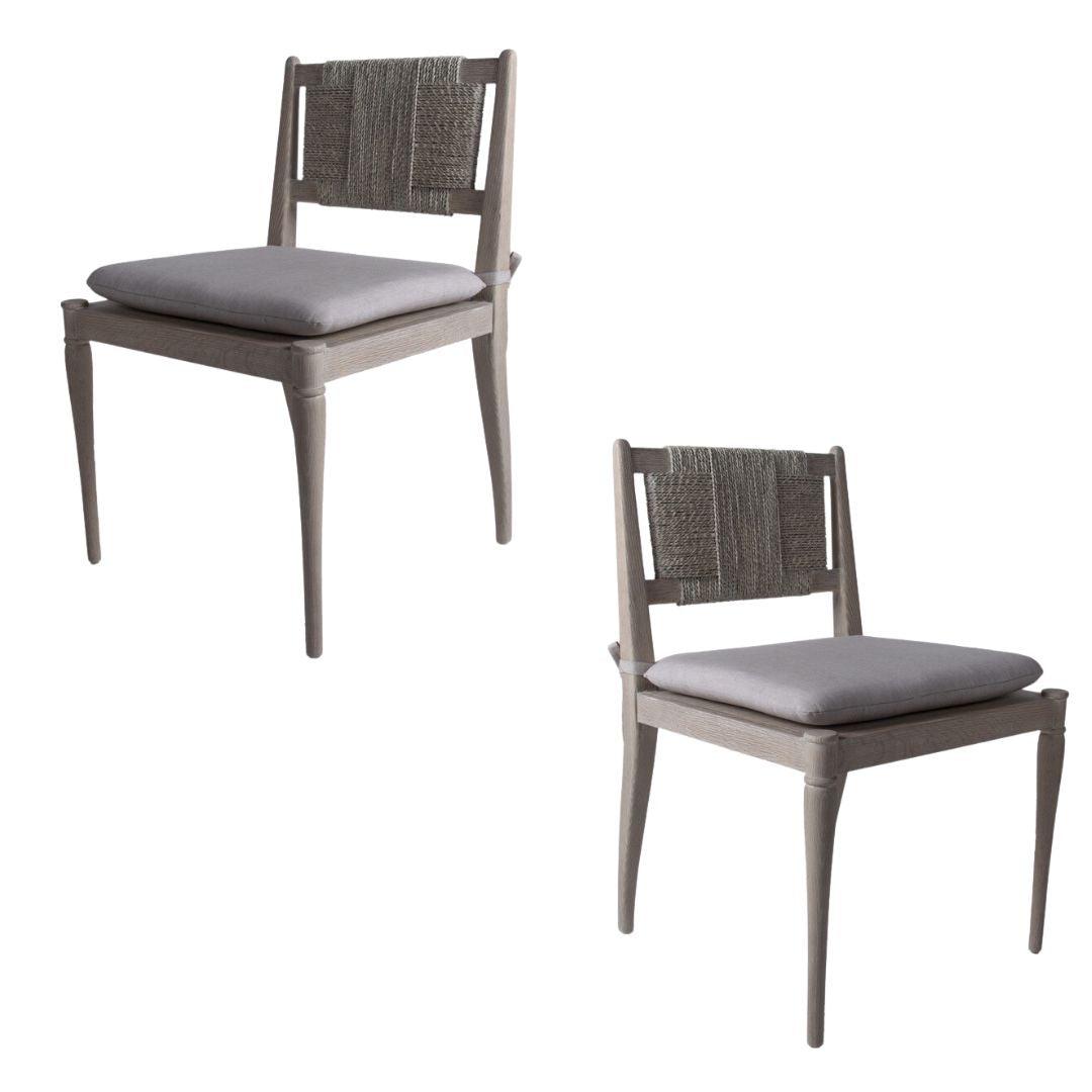 Sedie da pranzo Cadiz Rush Back - Set di 2