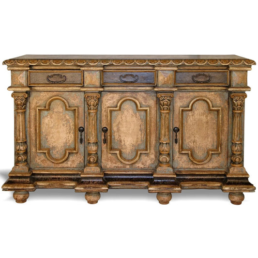 Buffet intagliato in stile antico