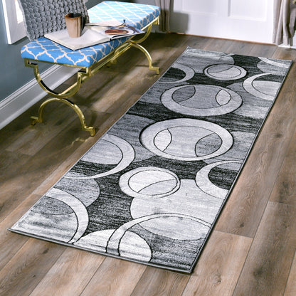 Tappeto Orelsi Collection Abstract Geometric Circles