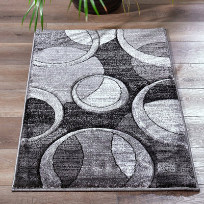 Tappeto Orelsi Collection Abstract Geometric Circles